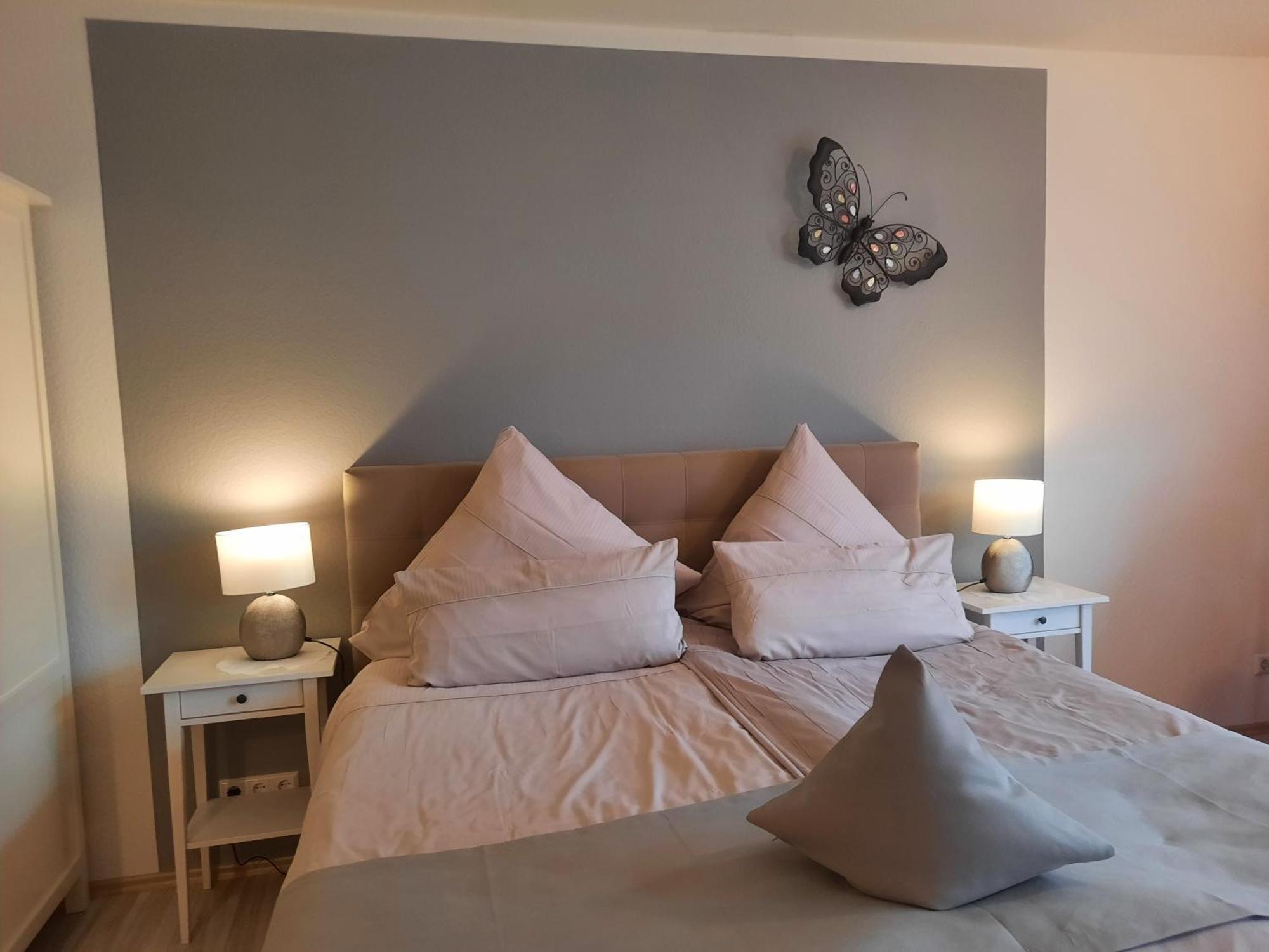 Haus Roseneck Mit Gratis Zugang Zur Jod-Sole-Therme บัดบีเวนเซิน ภายนอก รูปภาพ