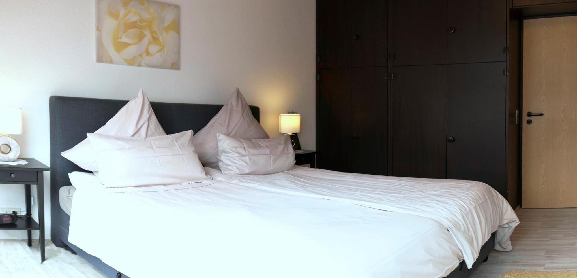 Haus Roseneck Mit Gratis Zugang Zur Jod-Sole-Therme บัดบีเวนเซิน ภายนอก รูปภาพ